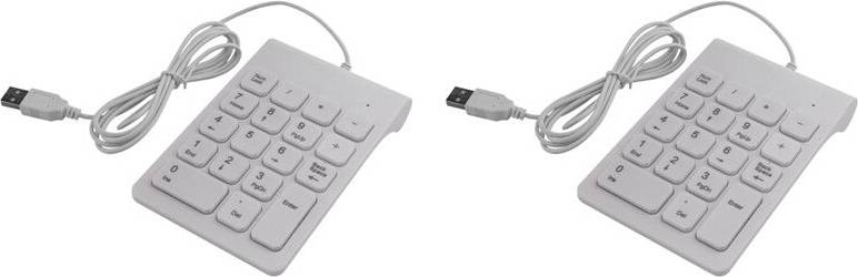 Kepptory USB Wired Numeric Keypad 18 Keys