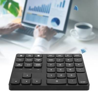 Mini Numeric Keypad 35 Keys Wireless Ultra Slim