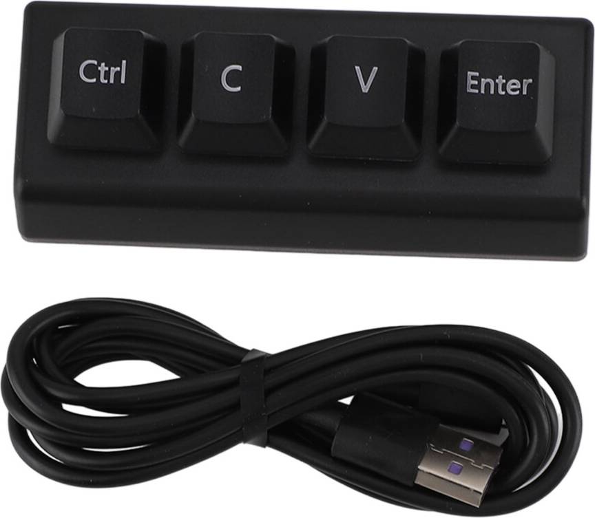 Programmable Keypad 4 Keys Support NKRO Red Switch