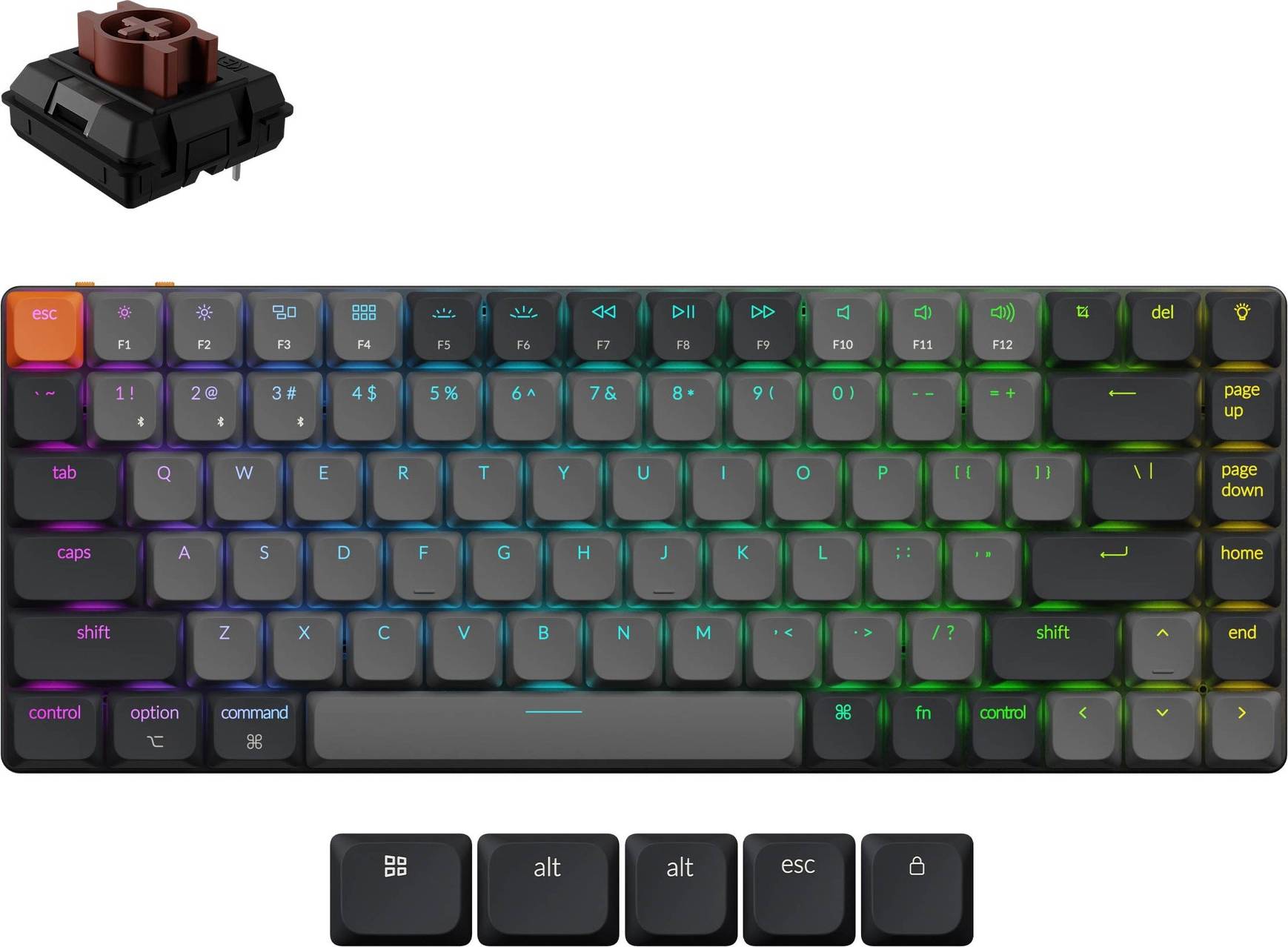 Keychron K3 Universal USB Bluetooth Keyboard