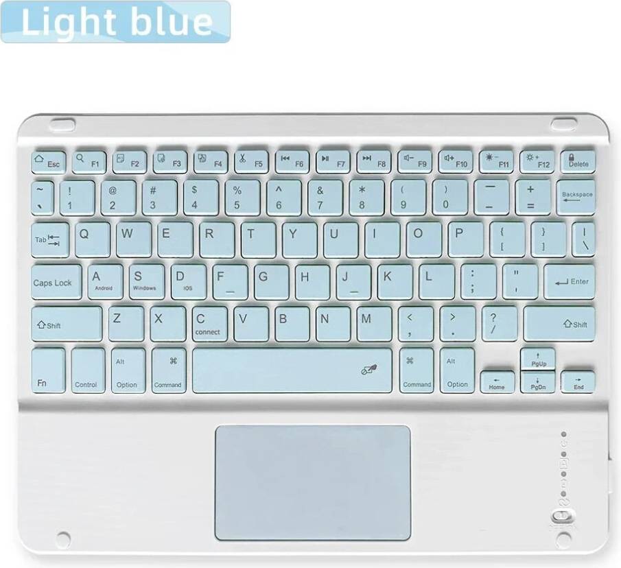 10 Inch Wireless Bluetooth Spanish Keyboard