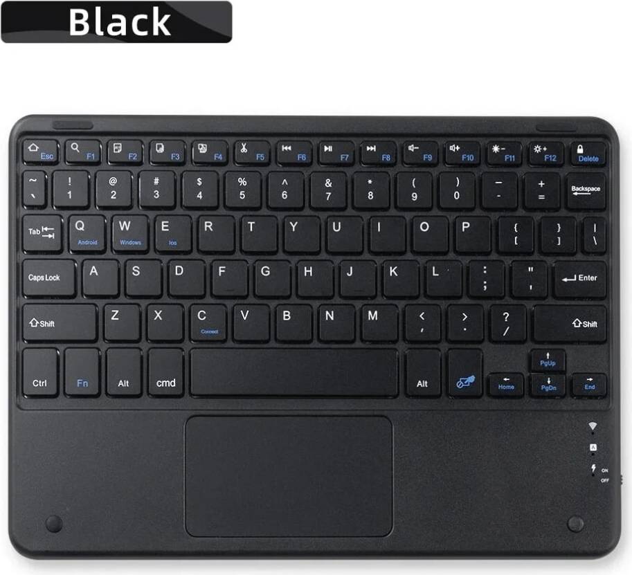 10 Inch Wireless Bluetooth Spanish Keyboard