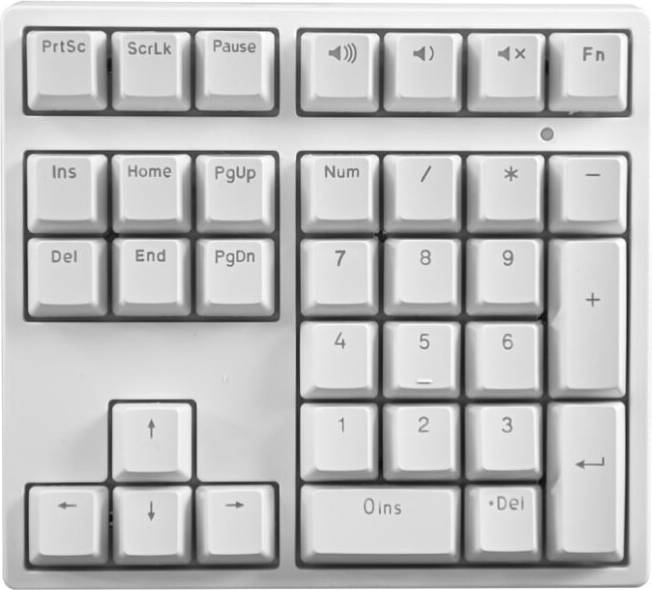 Numeric Keypad USB 34-Key Ergonomic Mini Keyboard