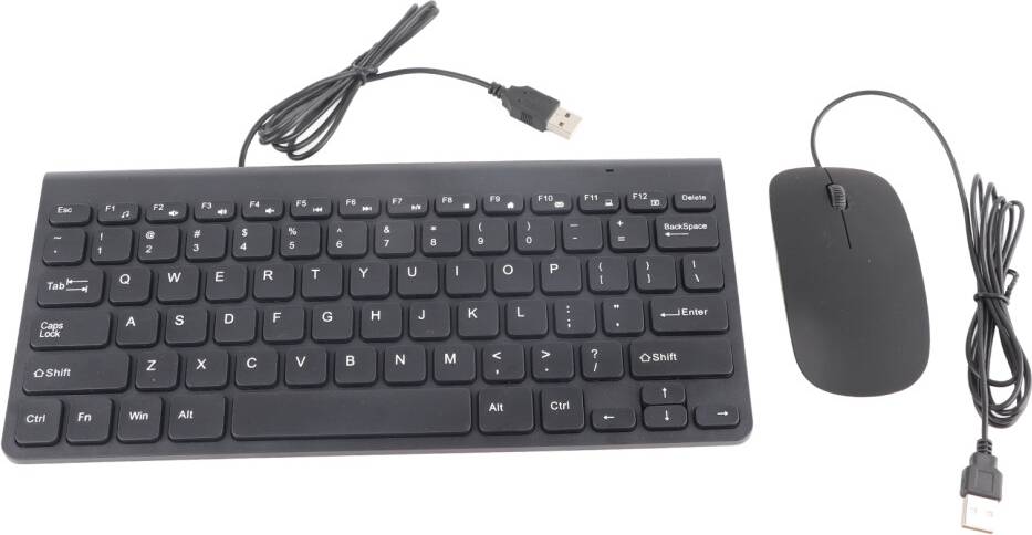 Lightweight Mini Keyboard Set USB Wired