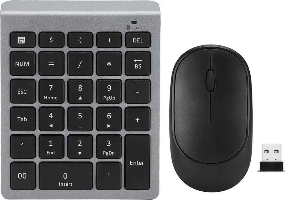 2.4G Wireless Numeric Keypad With Mouse