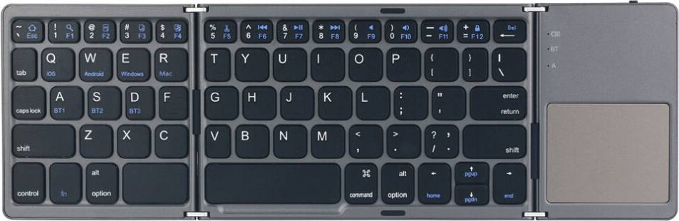 Mini Foldable Wireless Bluetooth Keyboard