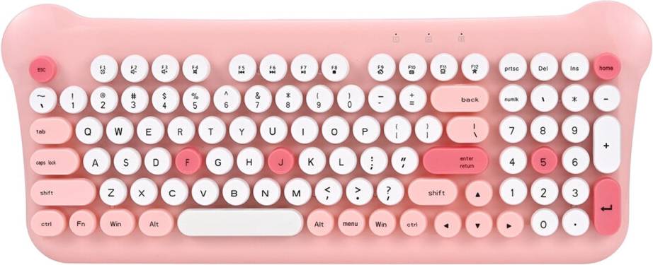 Typewriter Wireless Keyboard And Mouse Combo