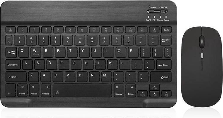 10 Inch Rechargeable Ultra-Slim Wireless Keyboard Set