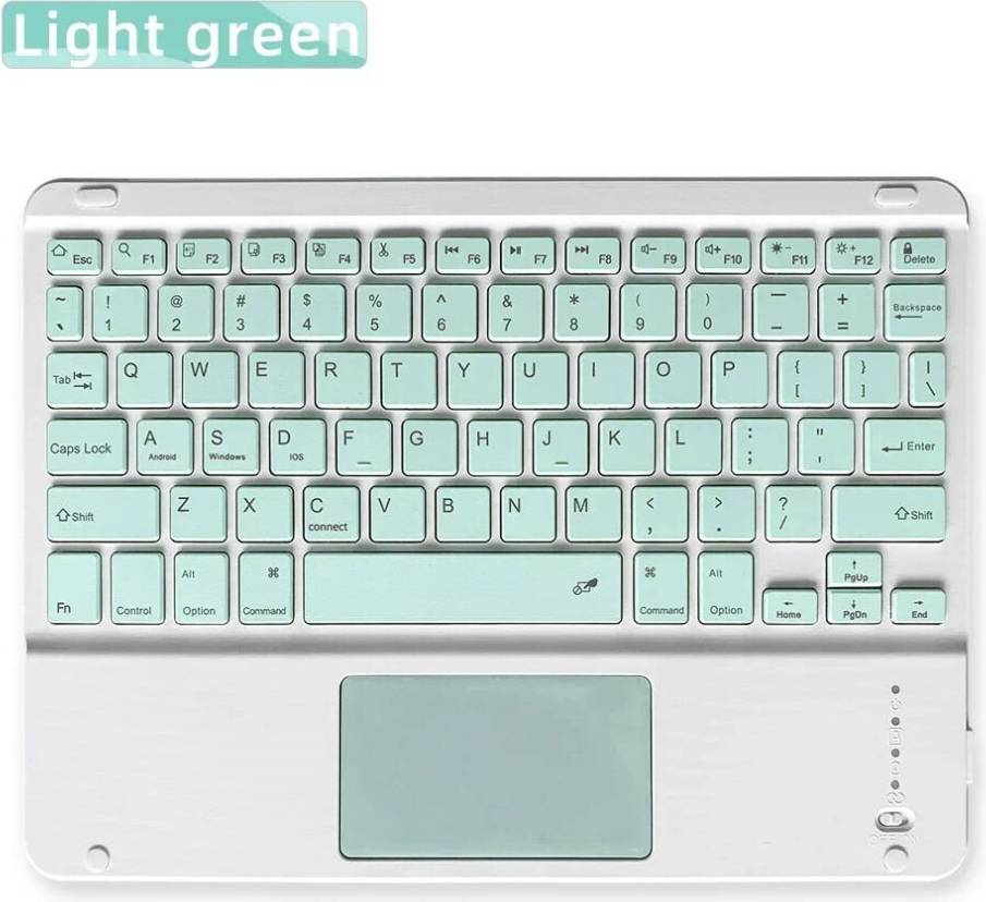 Wireless Bluetooth Spanish Keyboard 10 Inch
