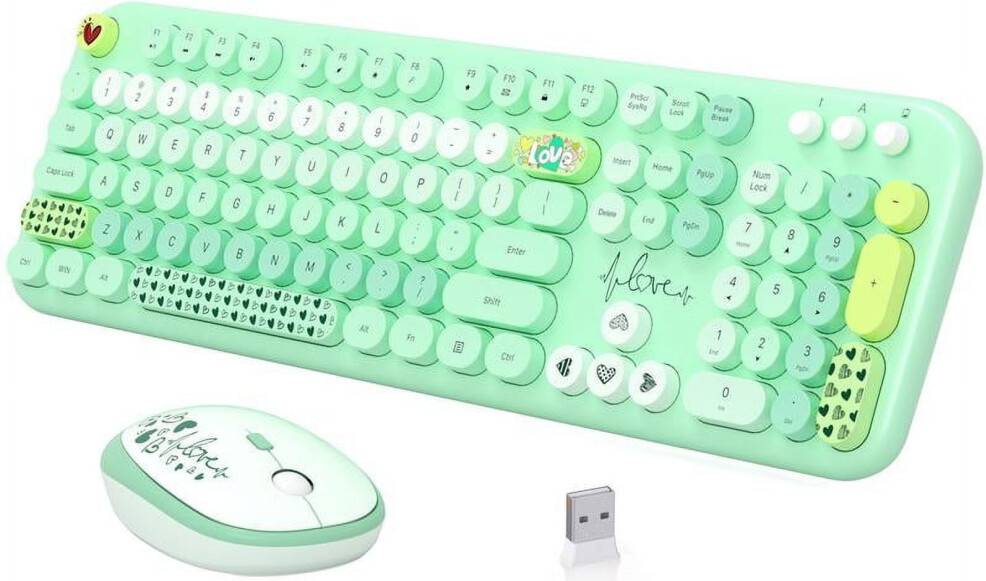 Wireless Keyboard and Mouse Set