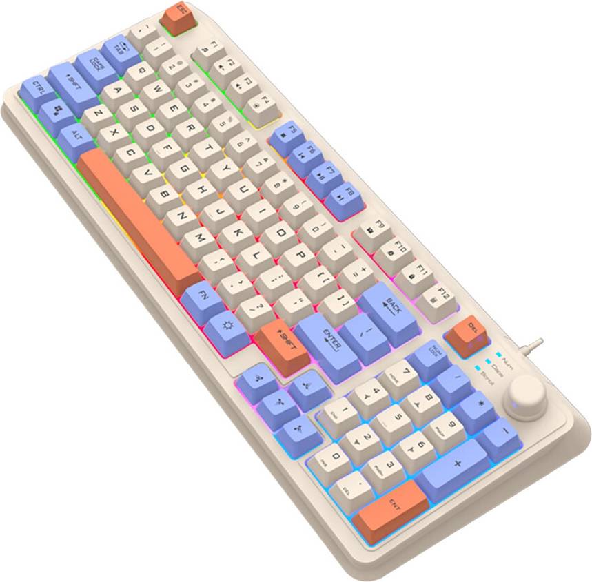 Gaming Keyboard And Mouse Set 104-Key