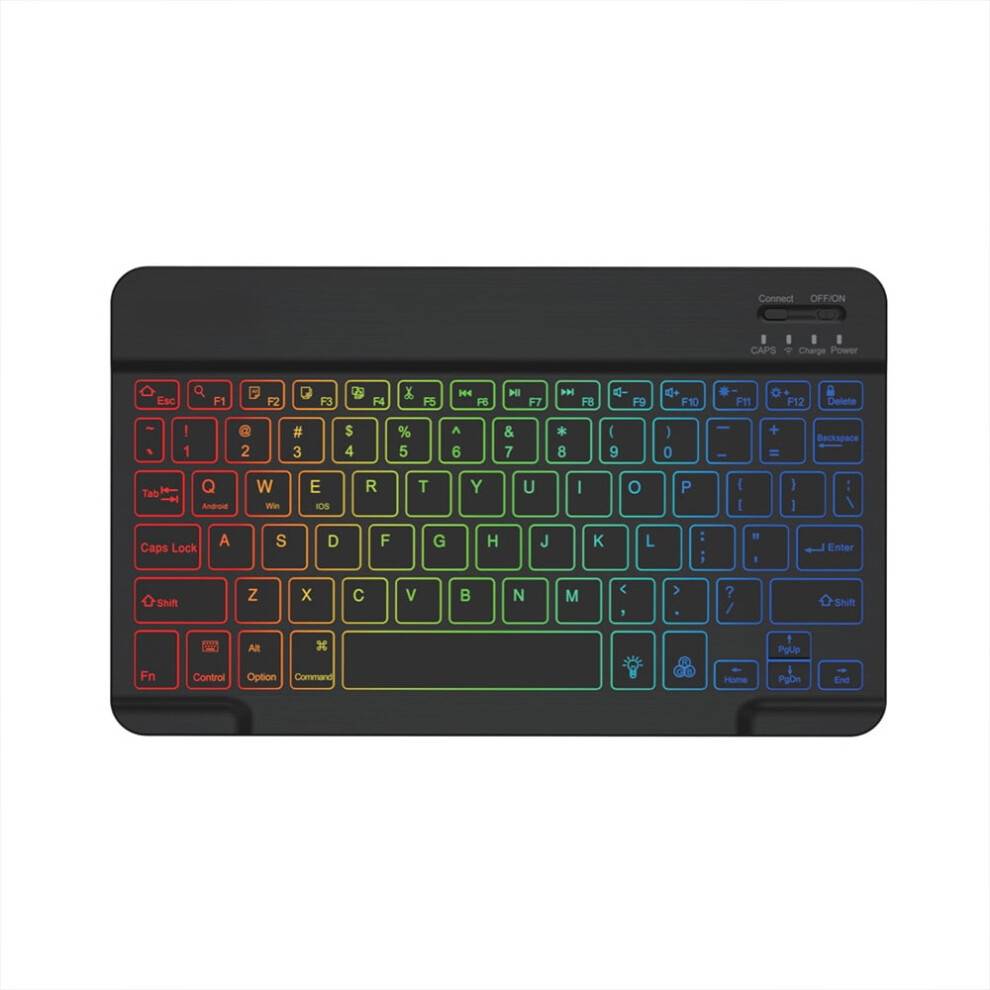 Bluetooth Keyboard Wireless 7-Color Backlight