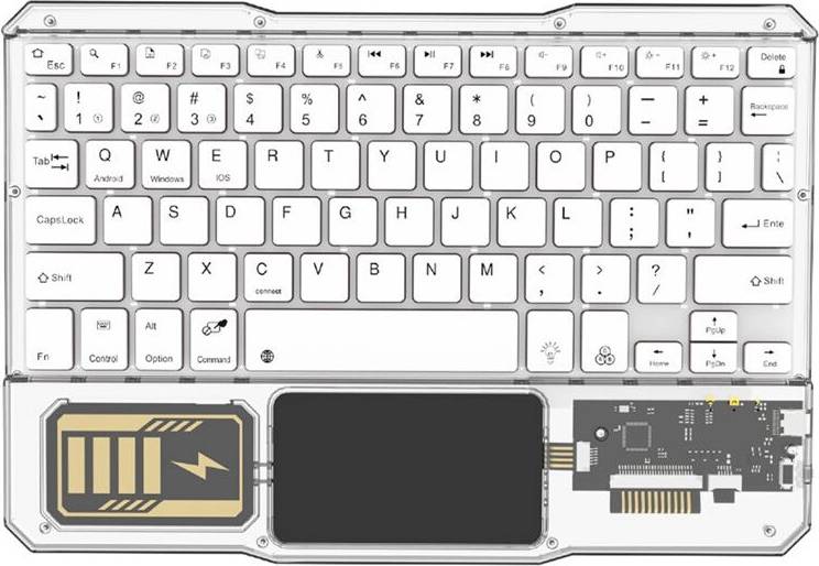 Luminous Wireless Rechargeable Keyboard