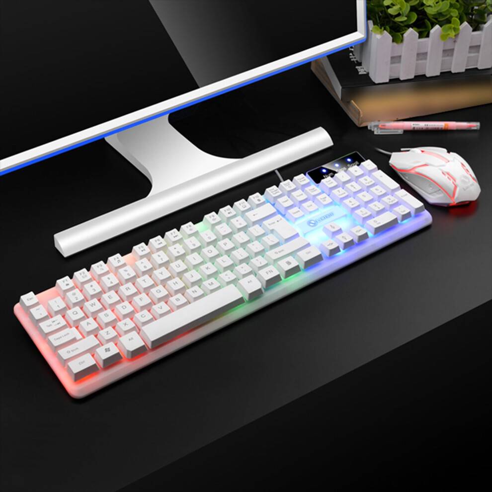 RGB Wireless Gaming Keyboard Mouse Set