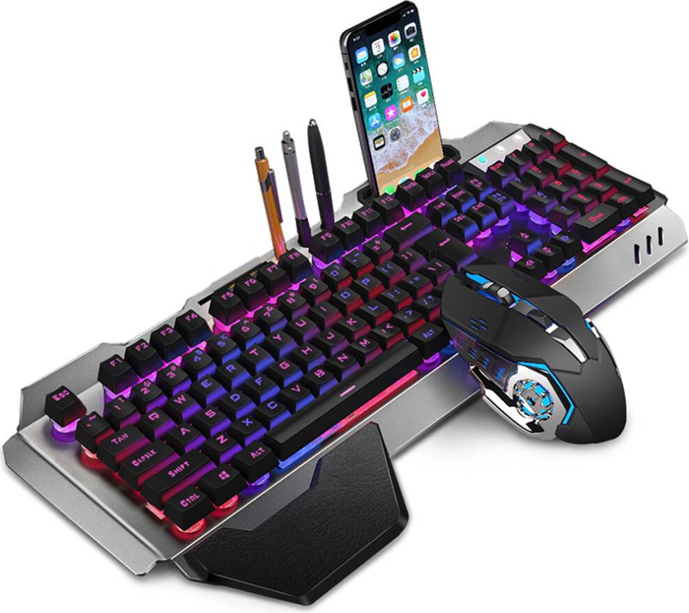 Rechargeable Backlit Gaming Keyboard Mouse