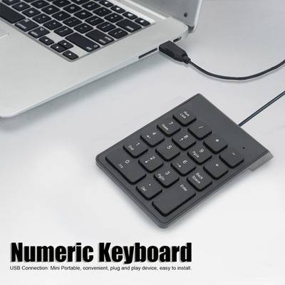 Mini Numeric Keyboard 18 Keys