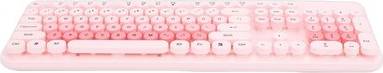 Wireless Cute Keyboard And Mouse Retro Round Keycaps