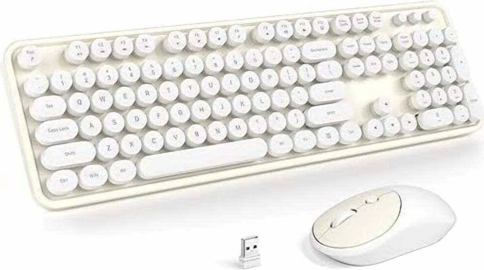 Wireless Keyboard Mouse Combo Full Size