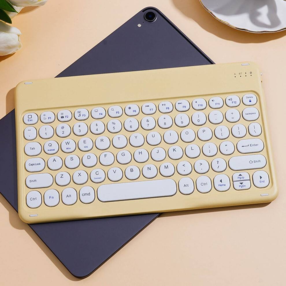Retro Wireless Bluetooth Keyboard