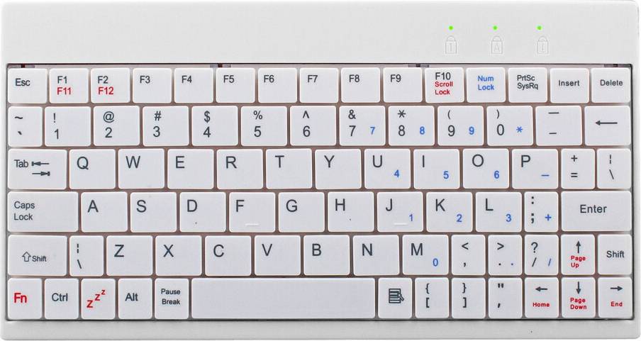Wired Mini Keyboard 80 Keys USB