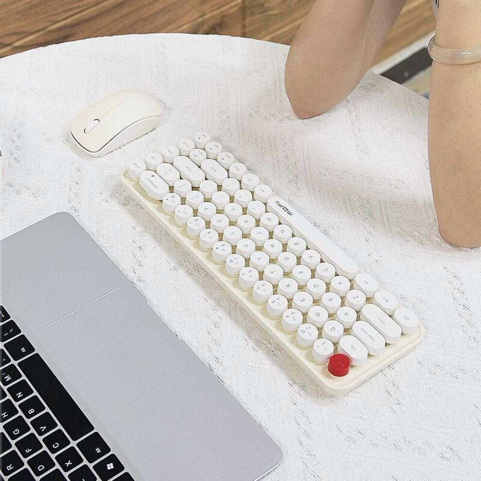 Wireless Keyboard and Mouse Compact 68-Key