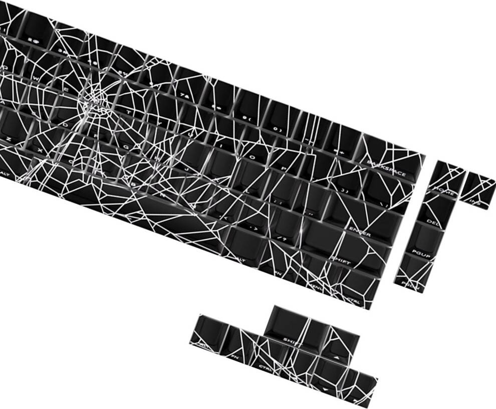 Spiders Web Backlit Keycaps 60-65 Key