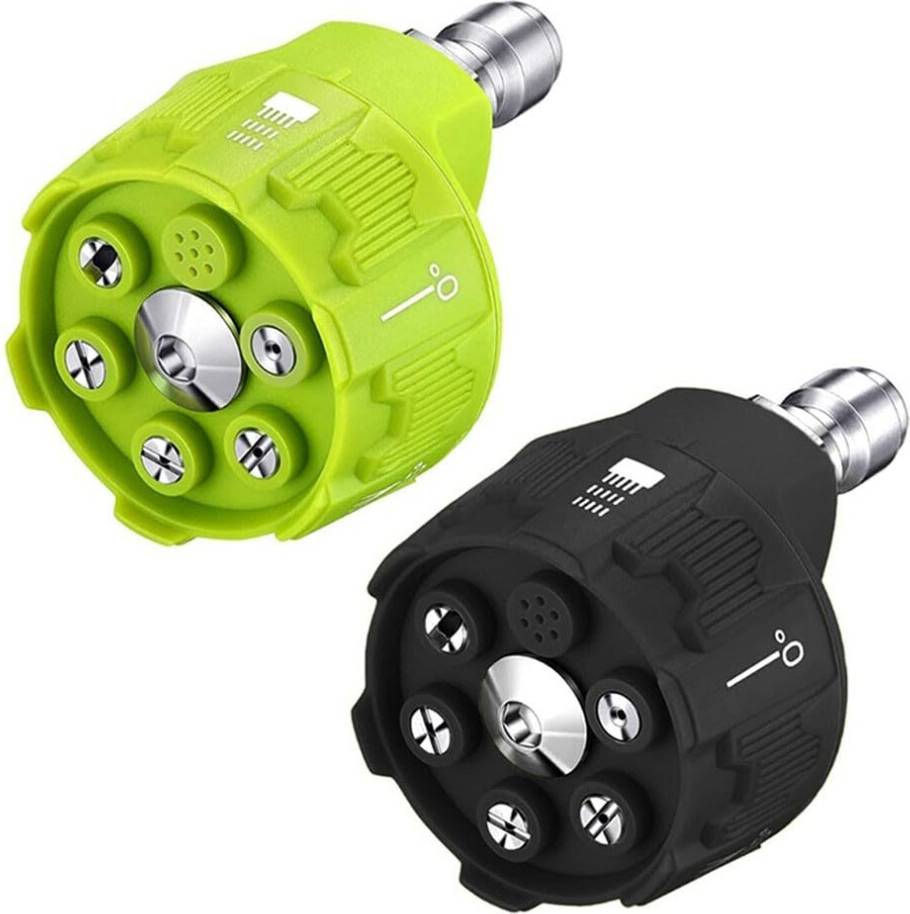 6 In 1 Power Wash Nozzle QuickConnect Coupling