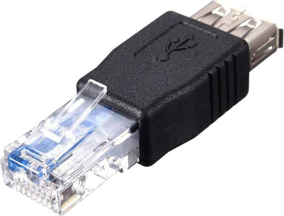 Pc bluetooth adapter USB2.0 Type A Hun til RJ45 Han PC Ethernet LAN Netværksadapter K1K5