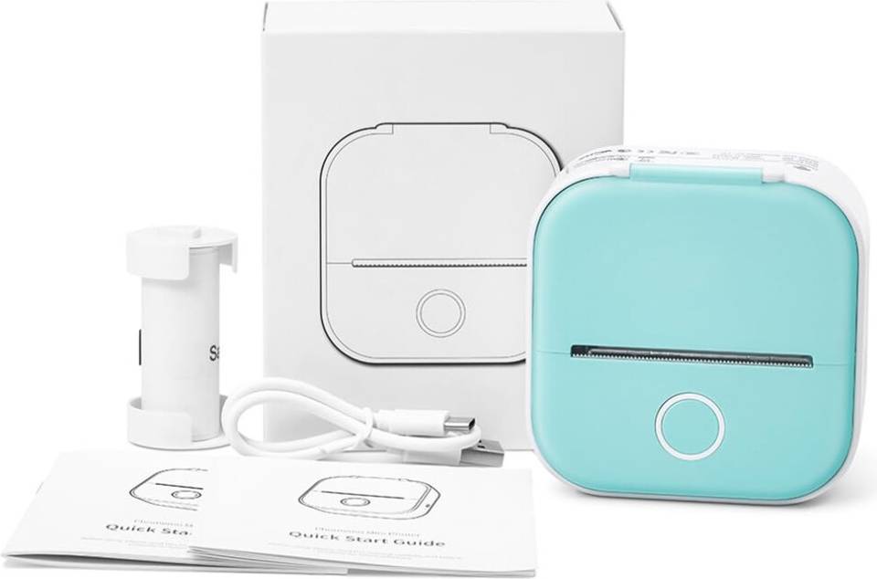 Inkless Bluetooth Sticker Pocket Printer