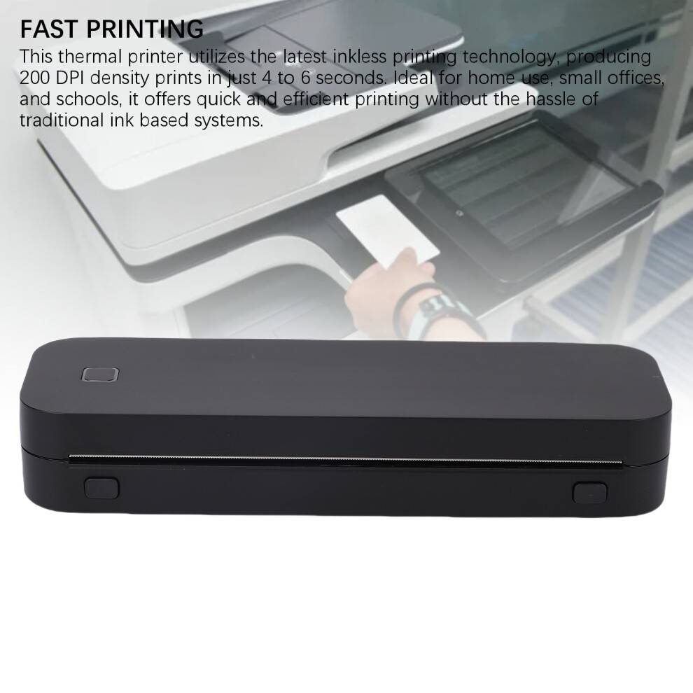 Thermal printer Portable Inkless Thermal Printer