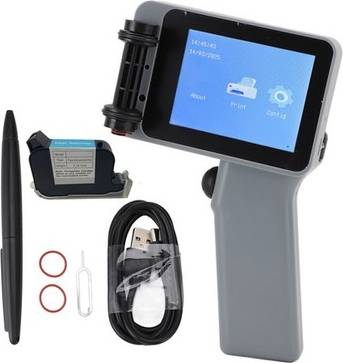 Mini Handheld Inkjet Printer Hd Led Screen