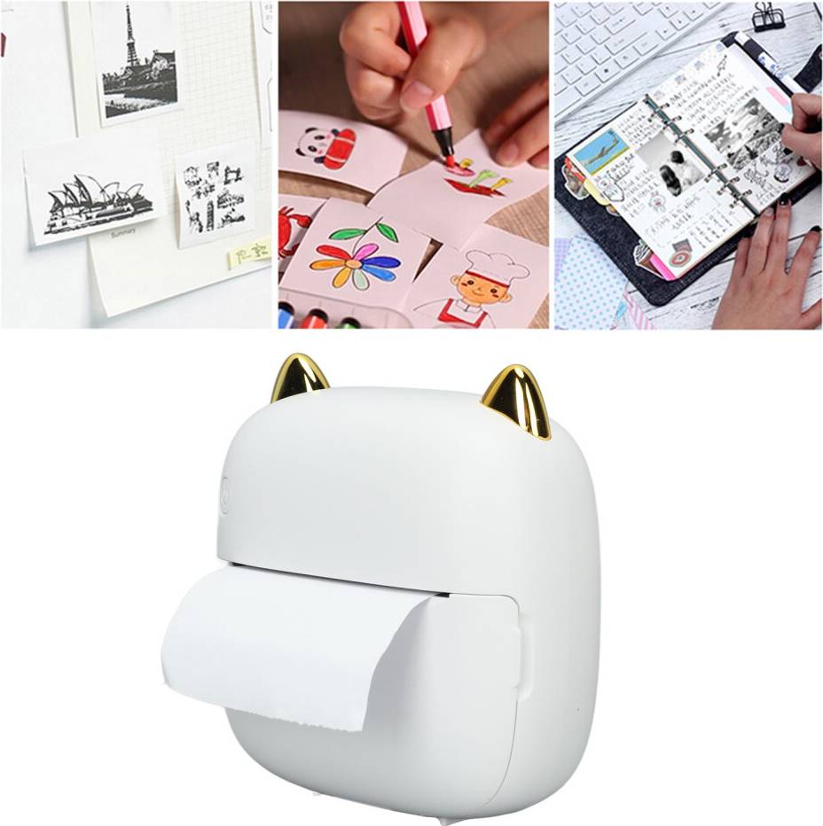 Wireless Portable Photo Printer 200DPI