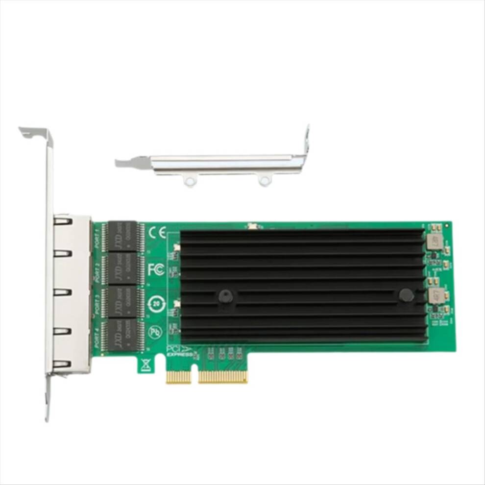 Torribaly PCIe 4 Port 2.5G RJ45 Network Card