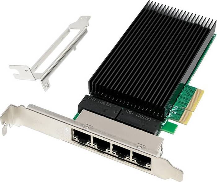 Typecat 2.5G Gigabit Network Card 4 Port RJ45