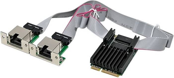 Gigabit Network Card Dual RJ45 Port Adapter