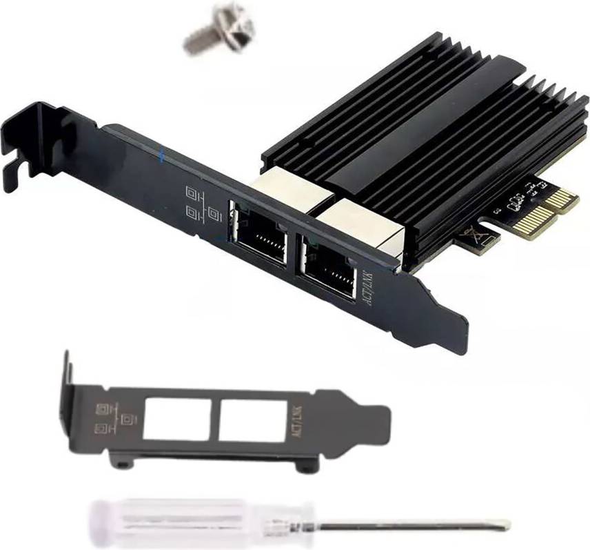 2.5Gbps Network Expansion Card Intel CPU