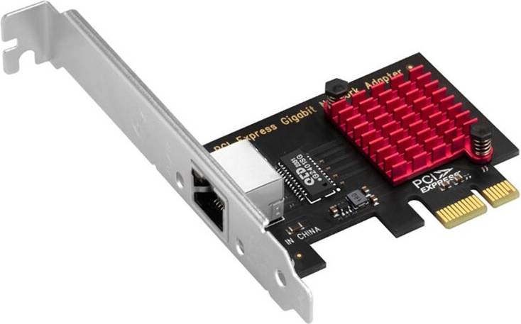 PCIe to RJ45 Network Card Gigabit Ethernet Adapter