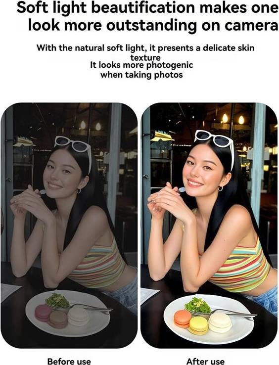 Ring light Portable Clip Ring Light LED