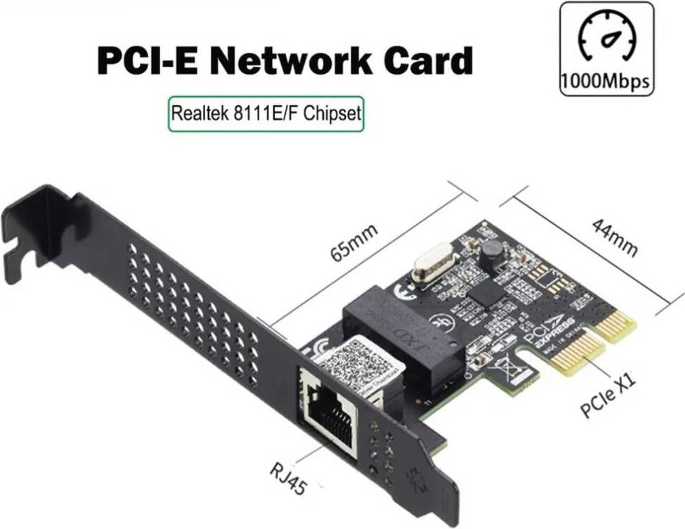 Ethernet PCI Express Network Card RJ45