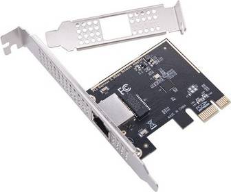 Sodial 2.5G PCI-e To RJ45 Gigabit Ethernet Adapter