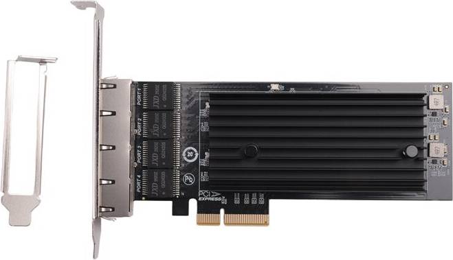 Typecat PCIe 4 Port 2.5G RJ45 Network Card