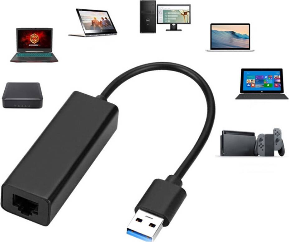 USB 3.0 Ethernet Adapter RJ45 Gigabit