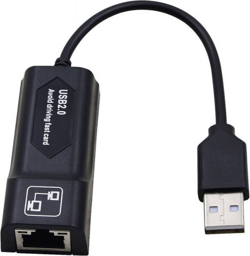 USB 2.0 Ethernet Adapter 10 Mbps RJ45 LAN