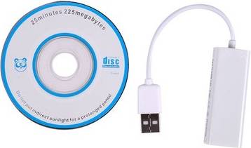 Sodial Usb 2.0 To Rj45 Lan Ethernet Adapter