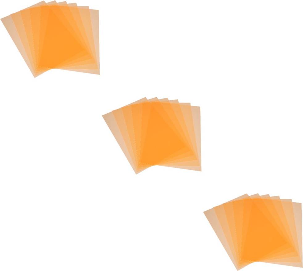 18 Pcs Colored Light Diffuser Sheet