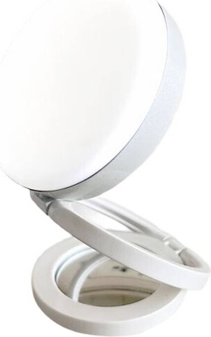 Foldable Mini LED Selfie Light with Mirror