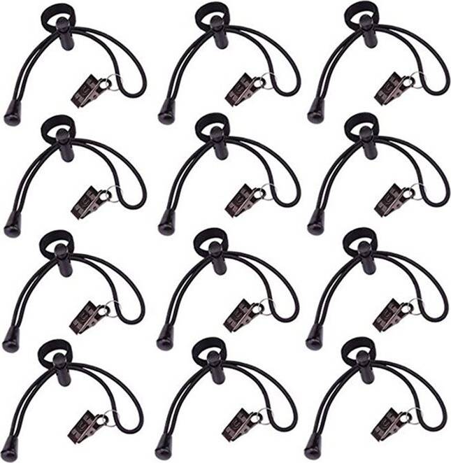 Heavy Duty Spring Backdrop Clips Kit 12pc