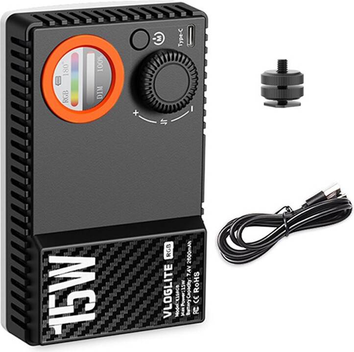 Vloglite RGB Video Light 15W LED Camera