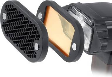 Flashlight Softbox Filter Beehive Grid Set