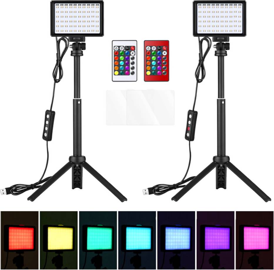 Dimmable USB LED Photography Lamp